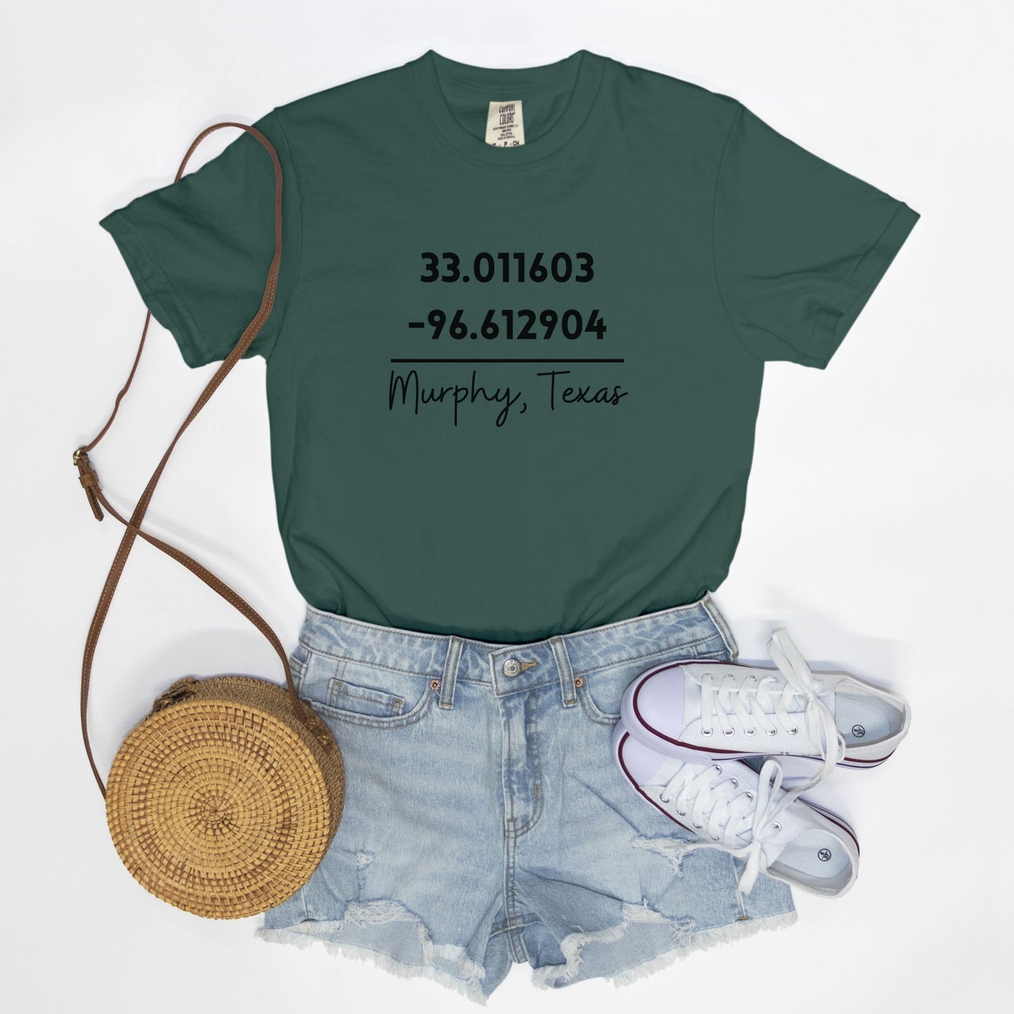 Murphy Texas Location - Comfort Colors Tee 1717