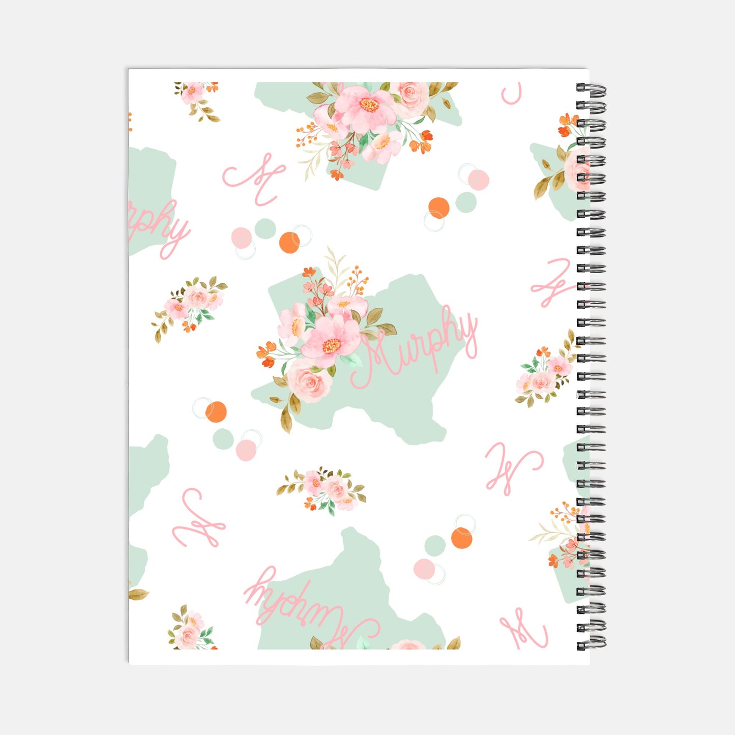 Notebook Hardcover Spiral 8.5 x 11