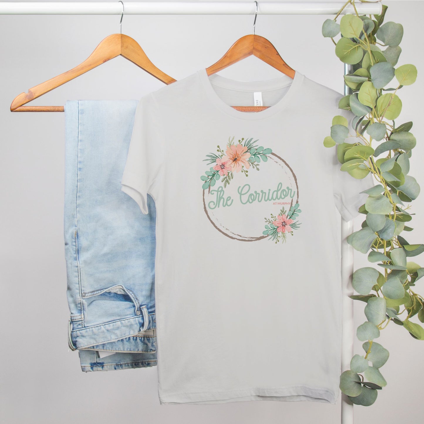 Floral Corridor Bella Canvas Unisex Tee 3001