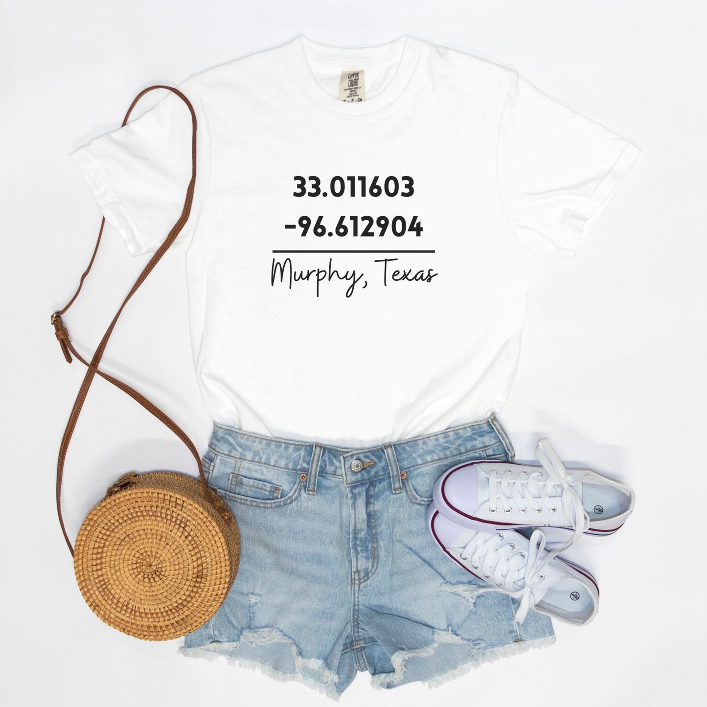 Murphy Texas Location - Comfort Colors Tee 1717