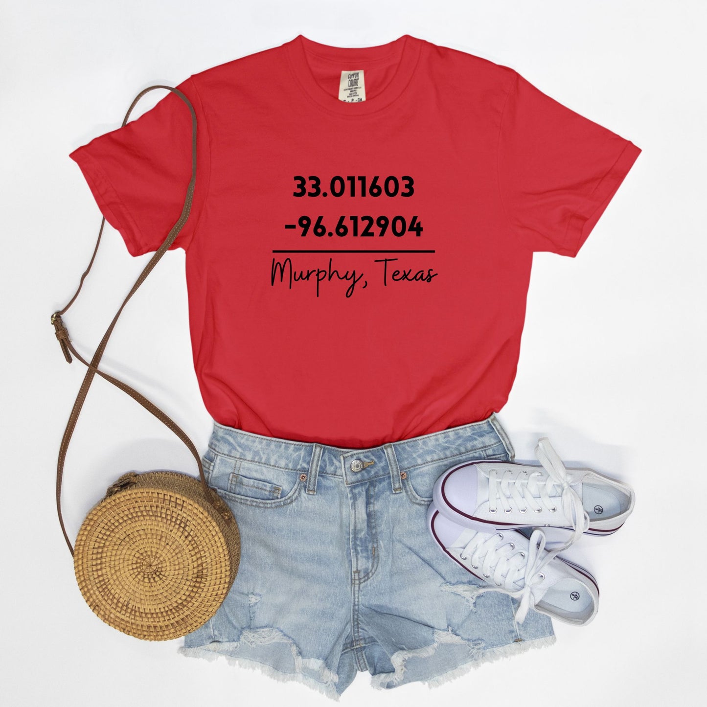 Murphy Texas Location - Comfort Colors Tee 1717
