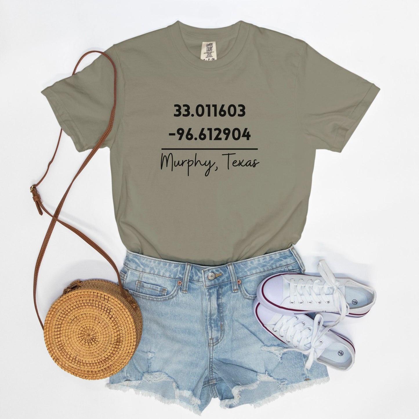 Murphy Texas Location - Comfort Colors Tee 1717