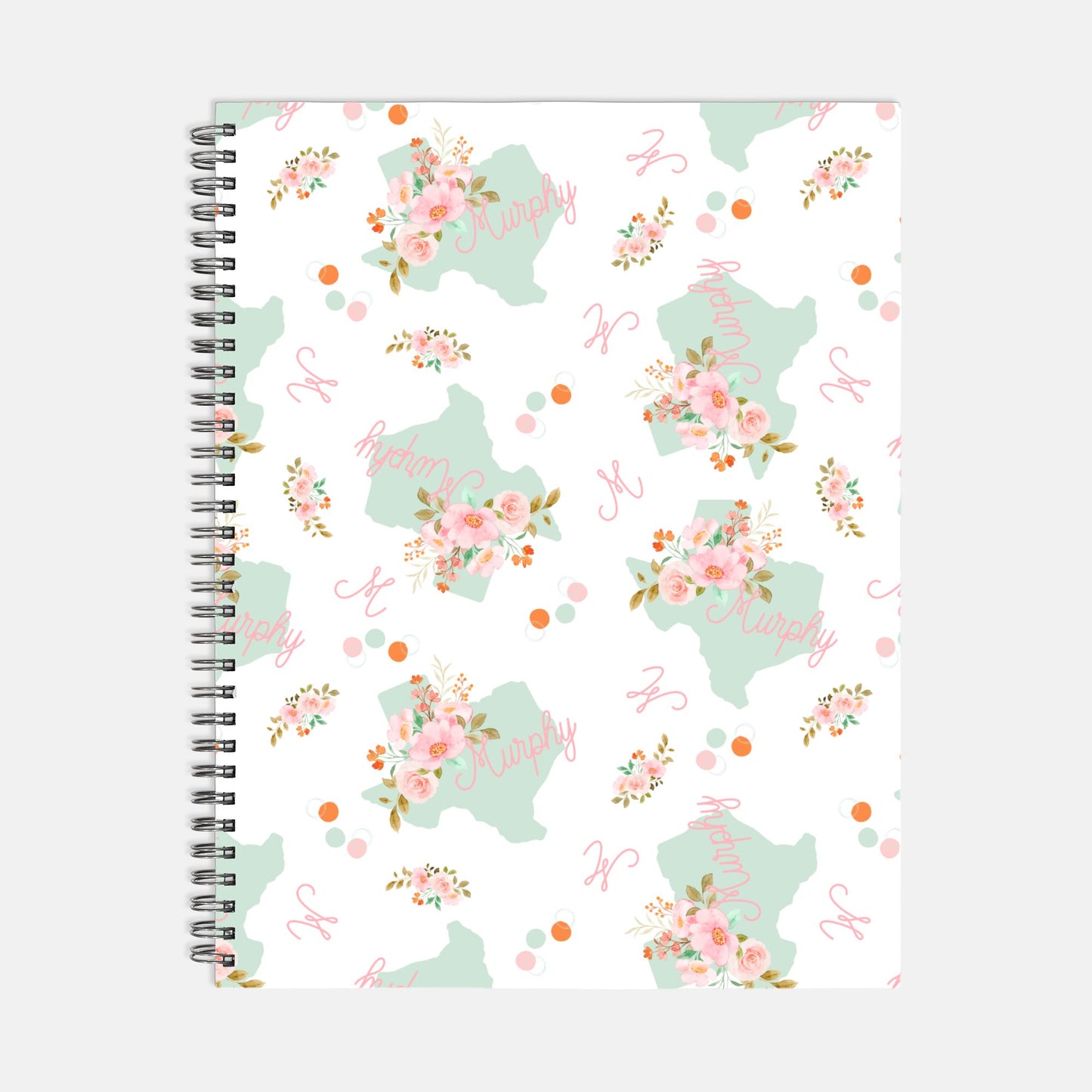 Notebook Hardcover Spiral 8.5 x 11