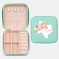 Floral Murphy Jewelry Travel Case