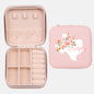 Floral Murphy Jewelry Travel Case