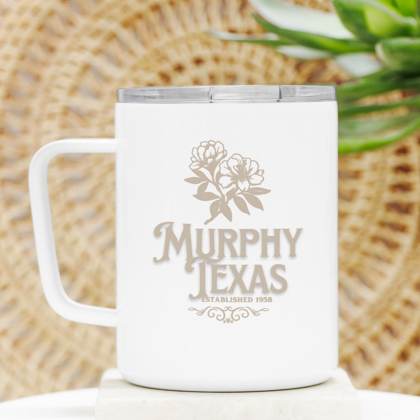 Travel Mug w/ Lid 10 oz.