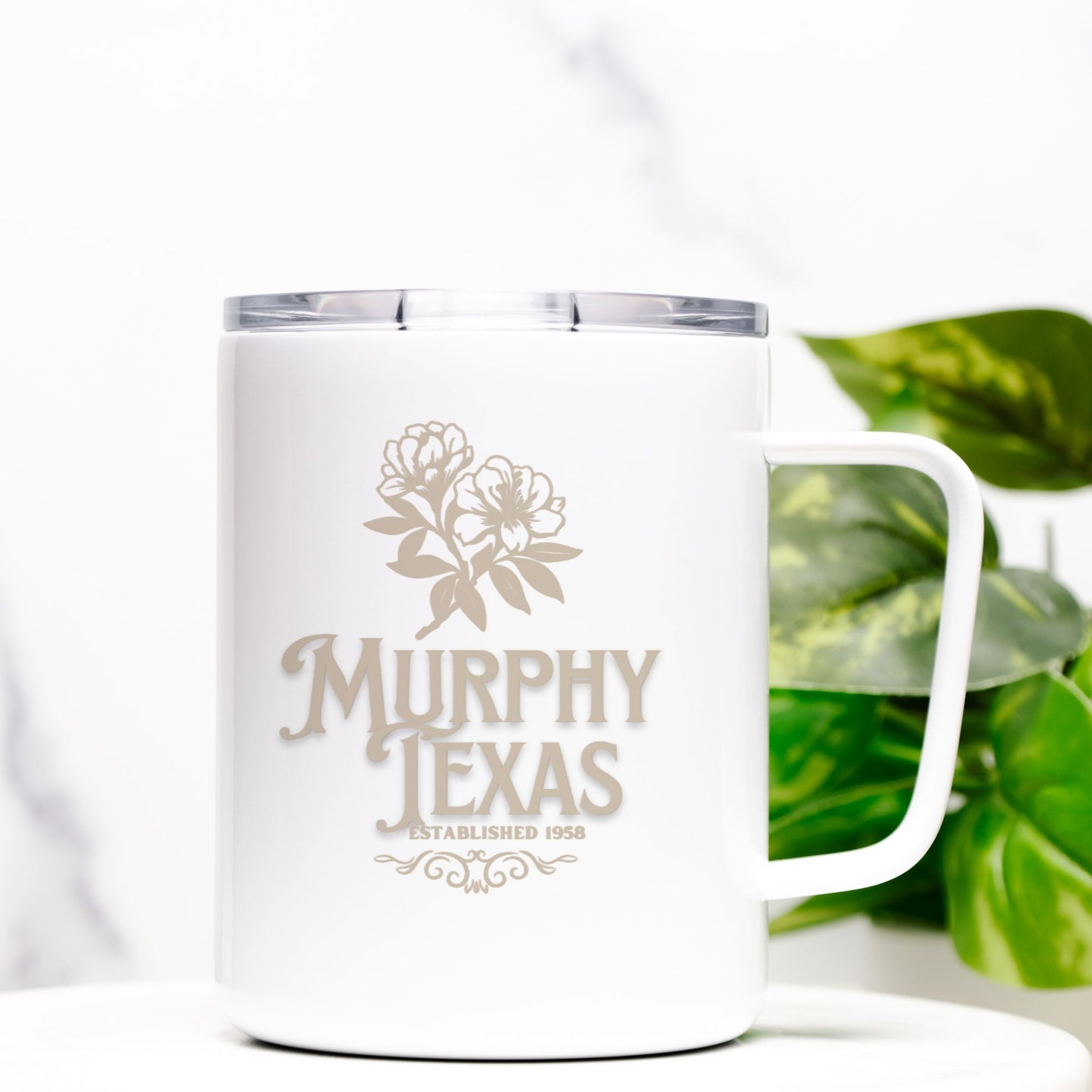 Travel Mug w/ Lid 10 oz.