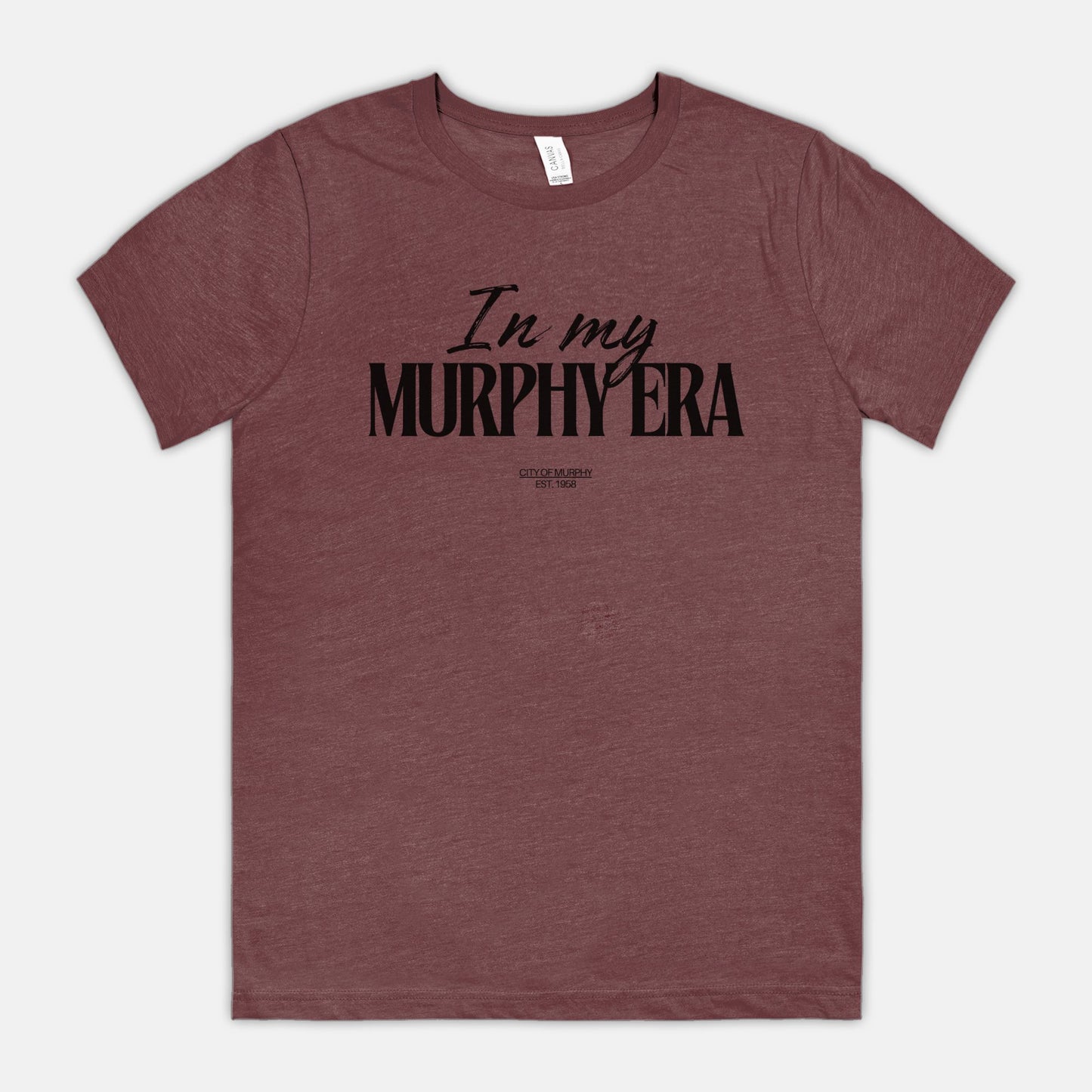 Murphy Eras tee - Bella Canvas Unisex Tee 3001CVC