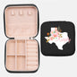 Floral Murphy Jewelry Travel Case