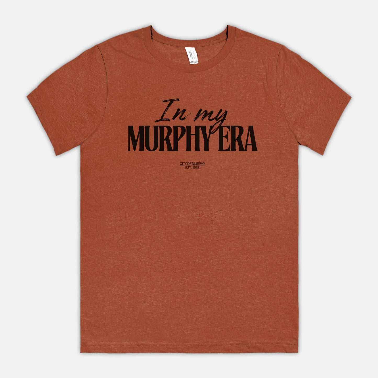 Murphy Eras tee - Bella Canvas Unisex Tee 3001CVC