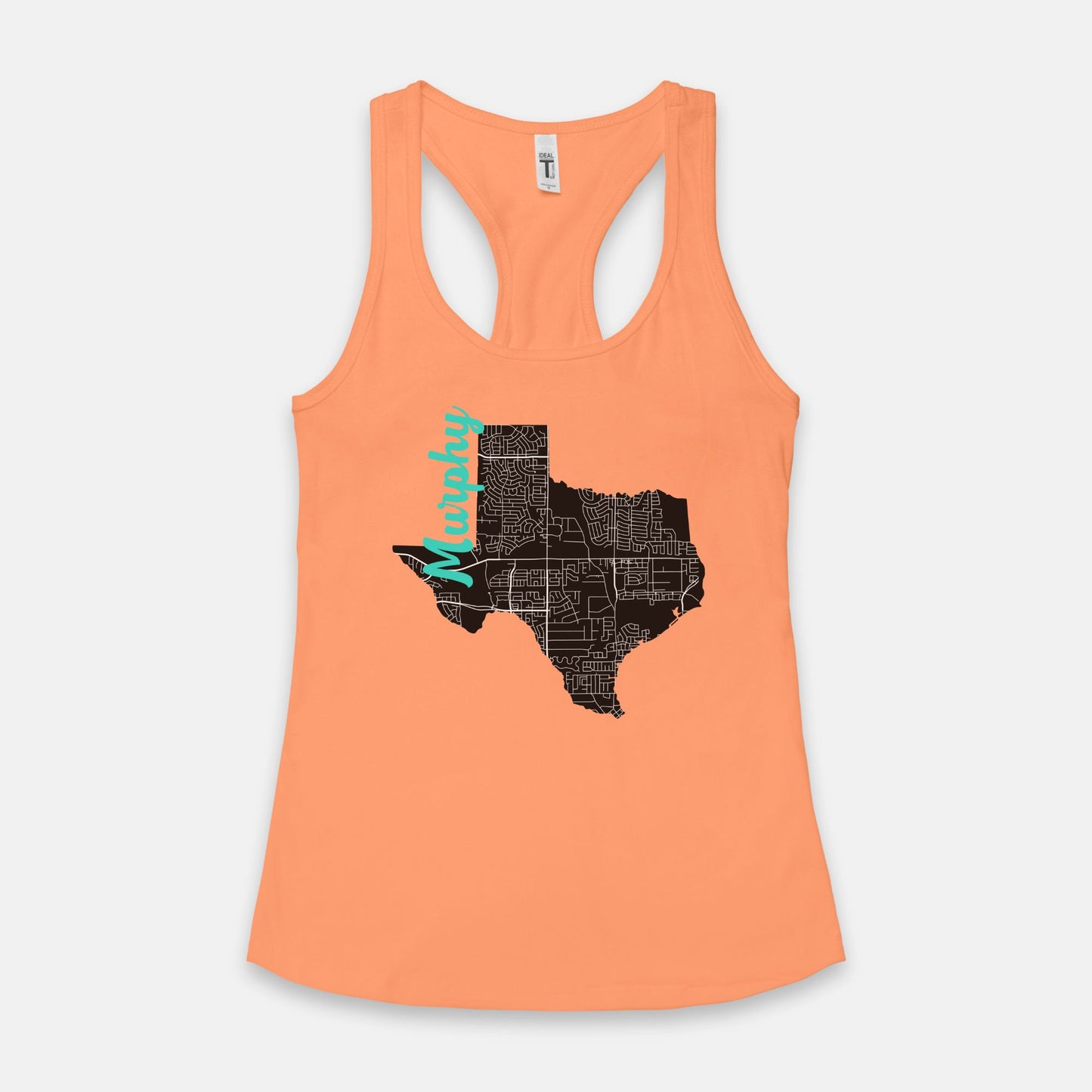 Murphy Street Map Women's Racerback Tank Next Level 1533