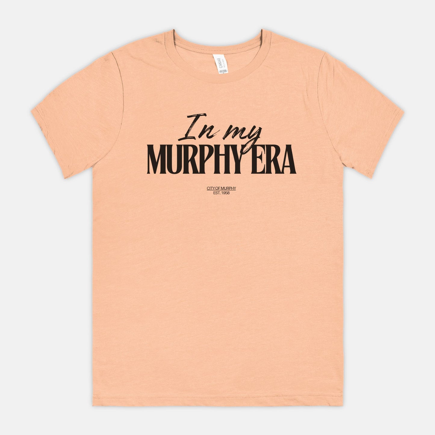 Murphy Eras tee - Bella Canvas Unisex Tee 3001CVC