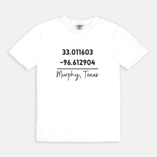 Murphy Texas Location - Comfort Colors Tee 1717