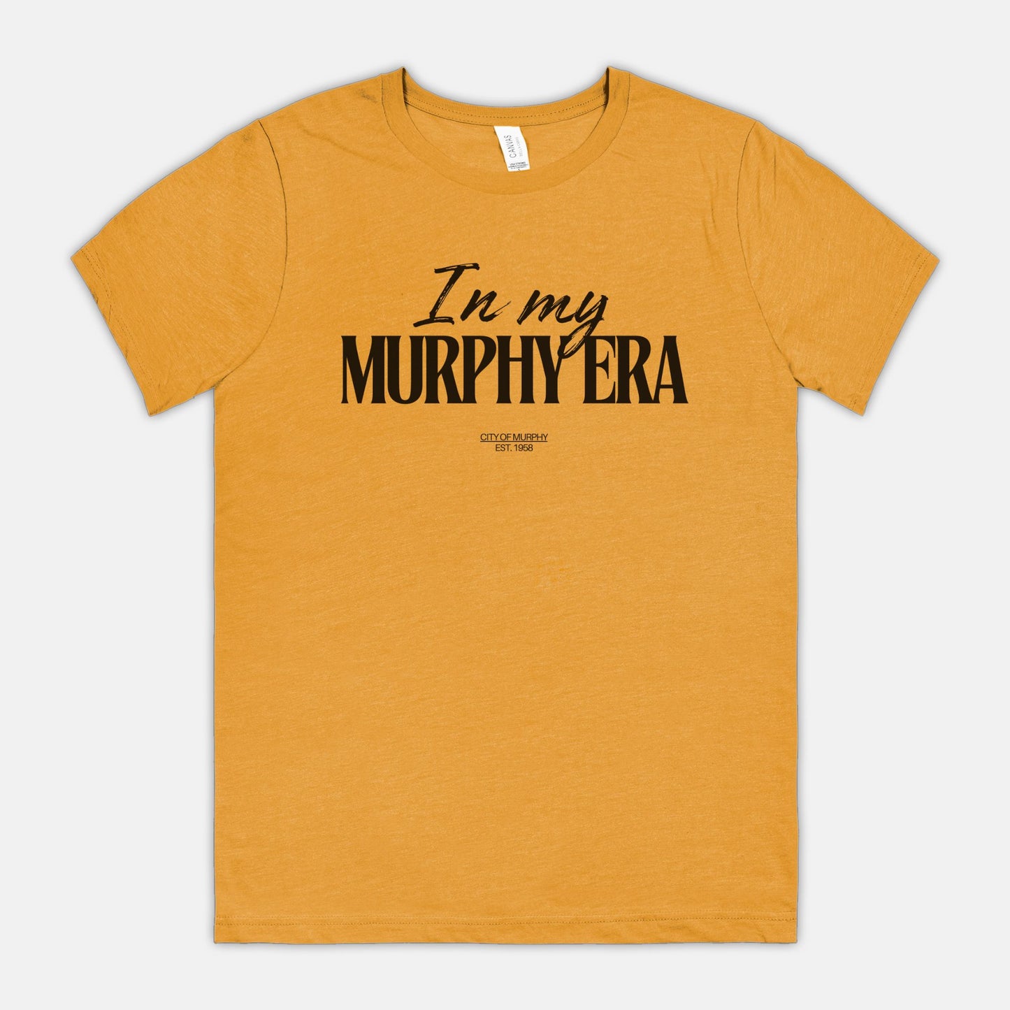 Murphy Eras tee - Bella Canvas Unisex Tee 3001CVC