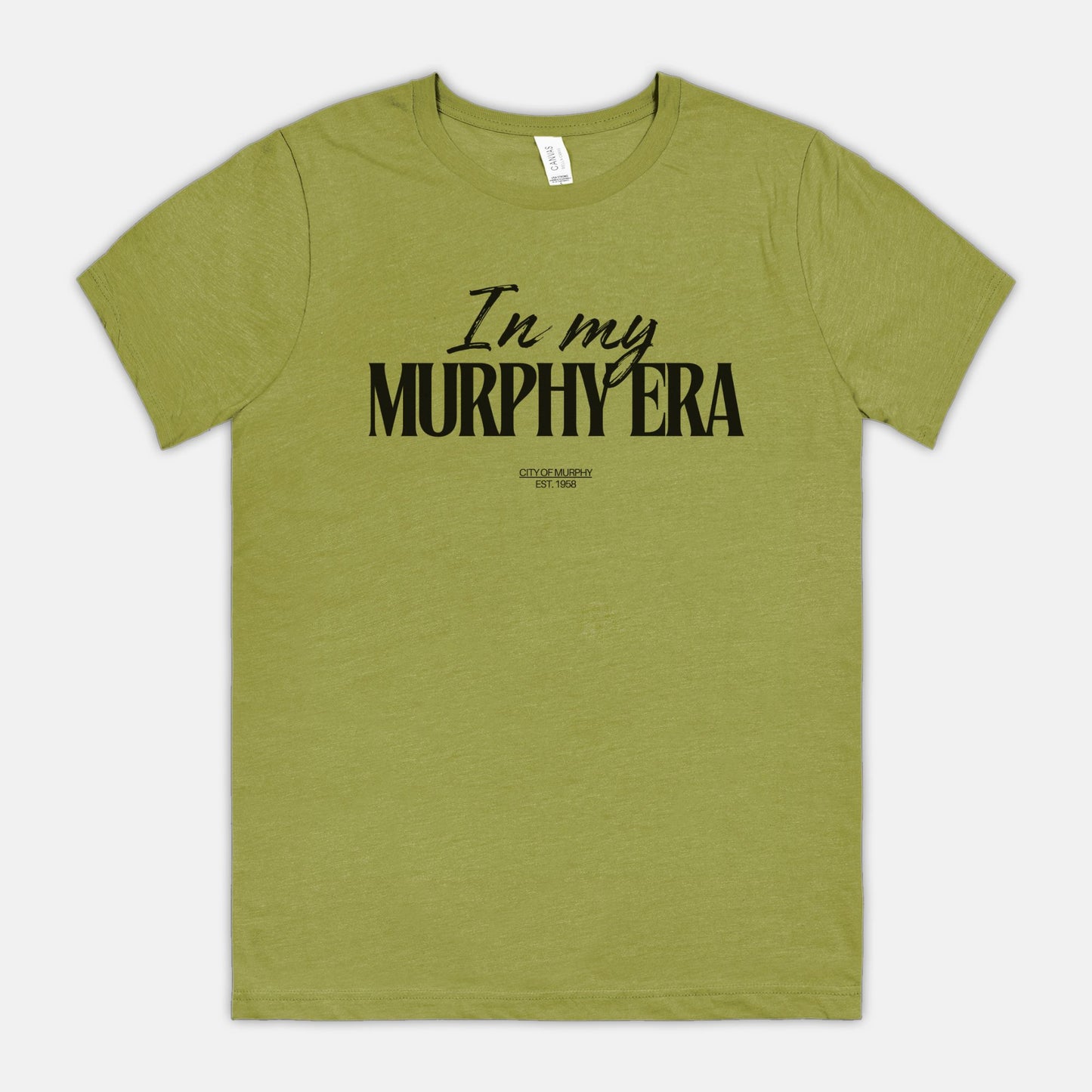 Murphy Eras tee - Bella Canvas Unisex Tee 3001CVC