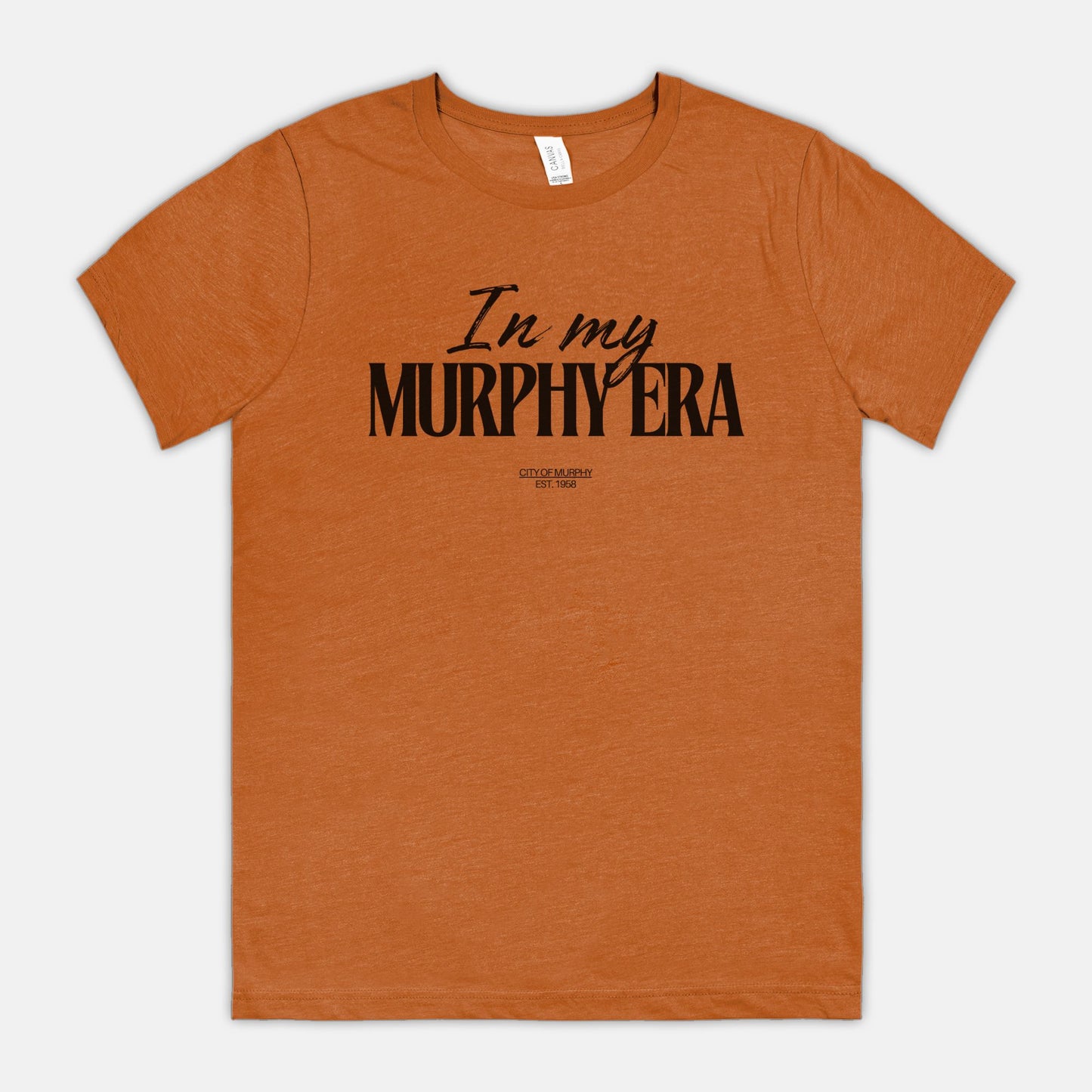 Murphy Eras tee - Bella Canvas Unisex Tee 3001CVC
