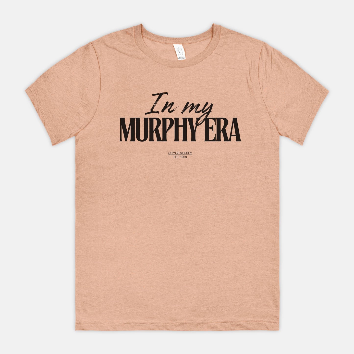 Murphy Eras tee - Bella Canvas Unisex Tee 3001CVC