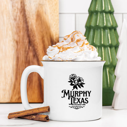 Ceramic Camp Mug White 13oz