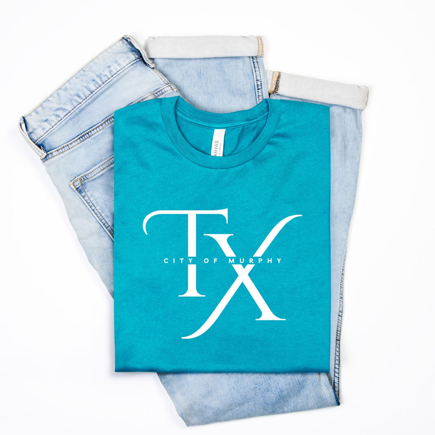 Elegant Texas Tee White Design- Bella Canvas Unisex Tee 3001
