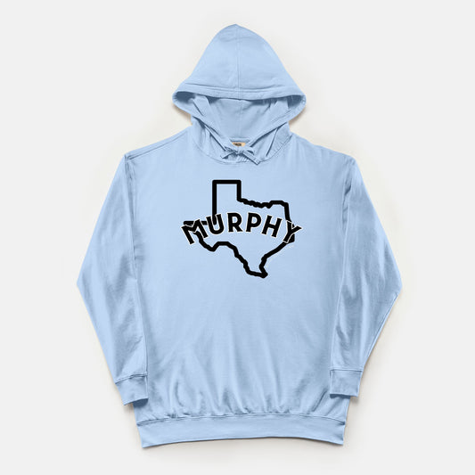 Murphy Texas - Comfort Color Lightweight Hooded Sweatshirt 1467