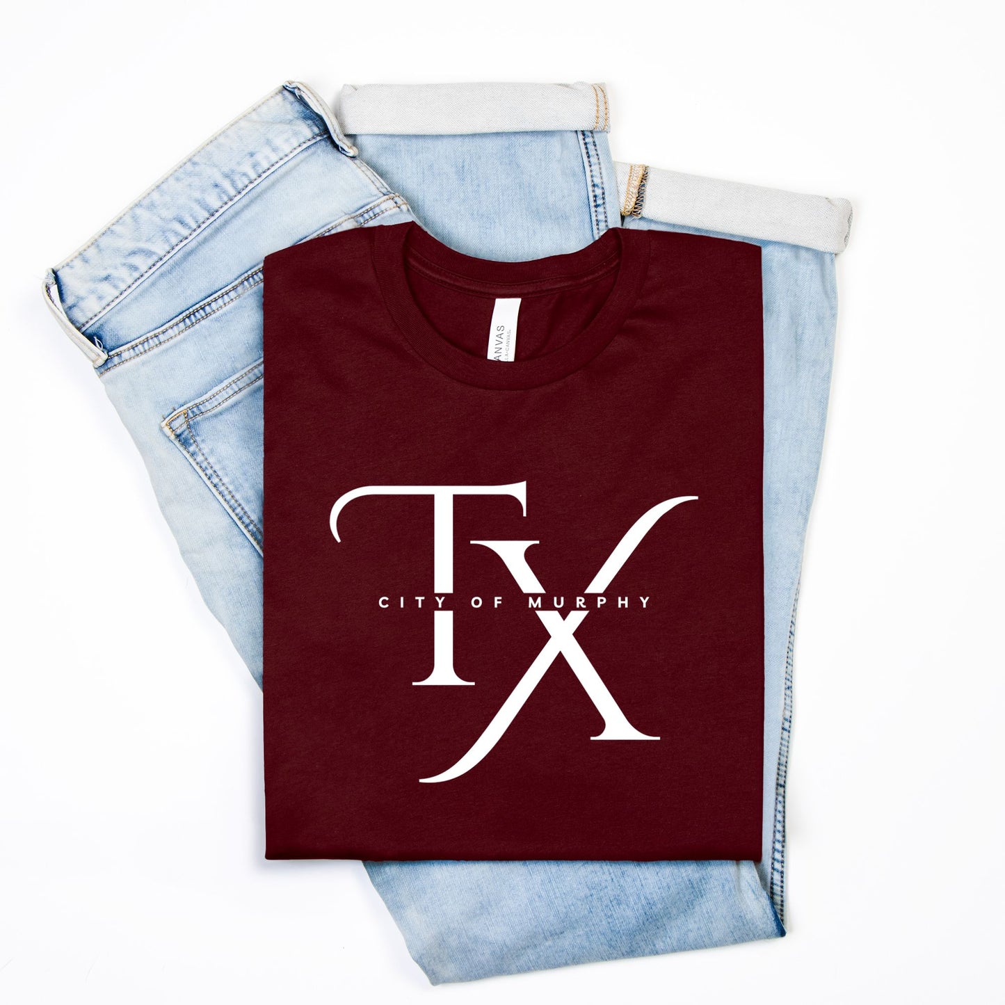 Elegant Texas Tee White Design- Bella Canvas Unisex Tee 3001