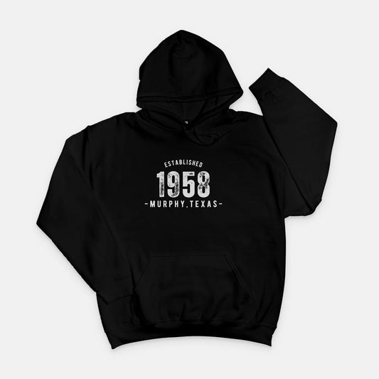Murphy Est. 1958 - Unisex Hooded Sweatshirt Gildan 18500
