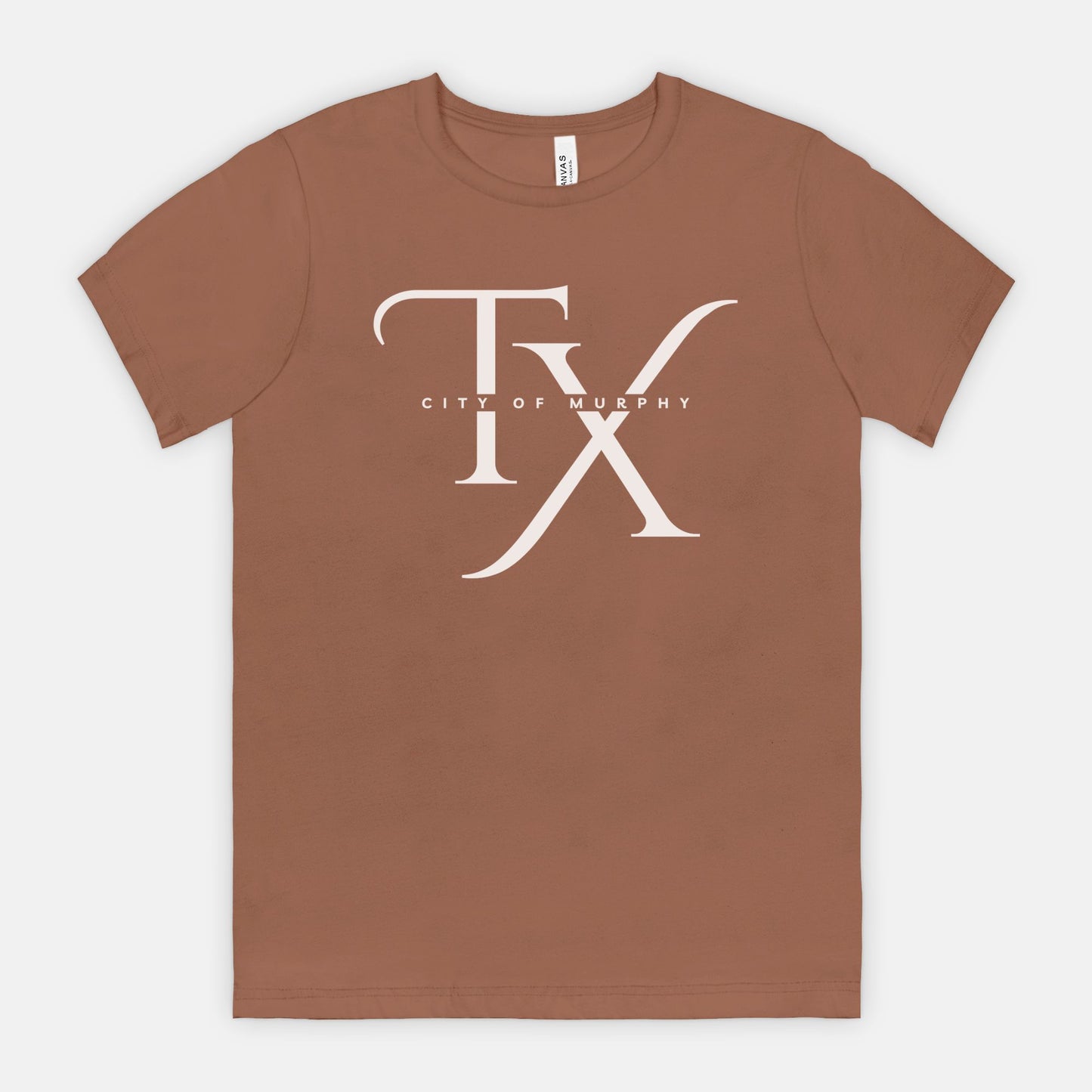Elegant Texas Tee White Design- Bella Canvas Unisex Tee 3001