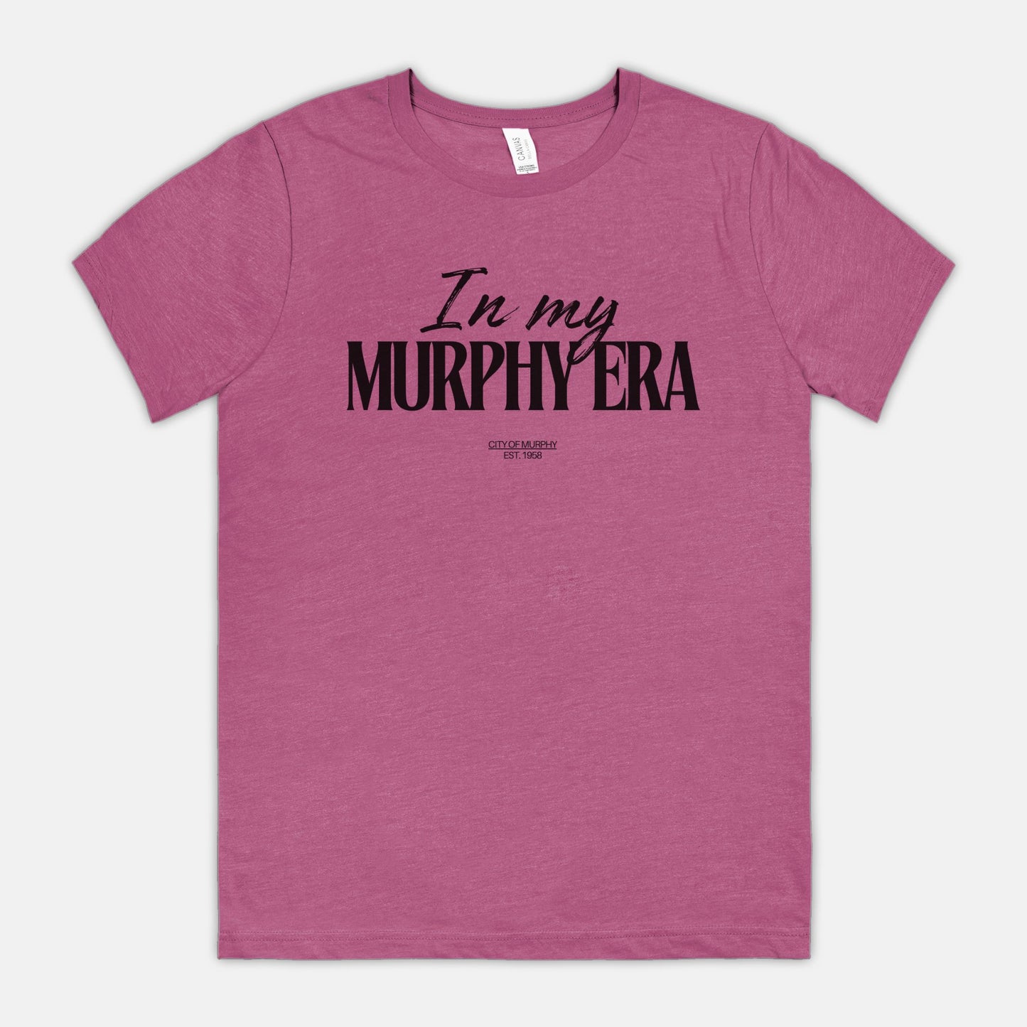 Murphy Eras tee - Bella Canvas Unisex Tee 3001CVC