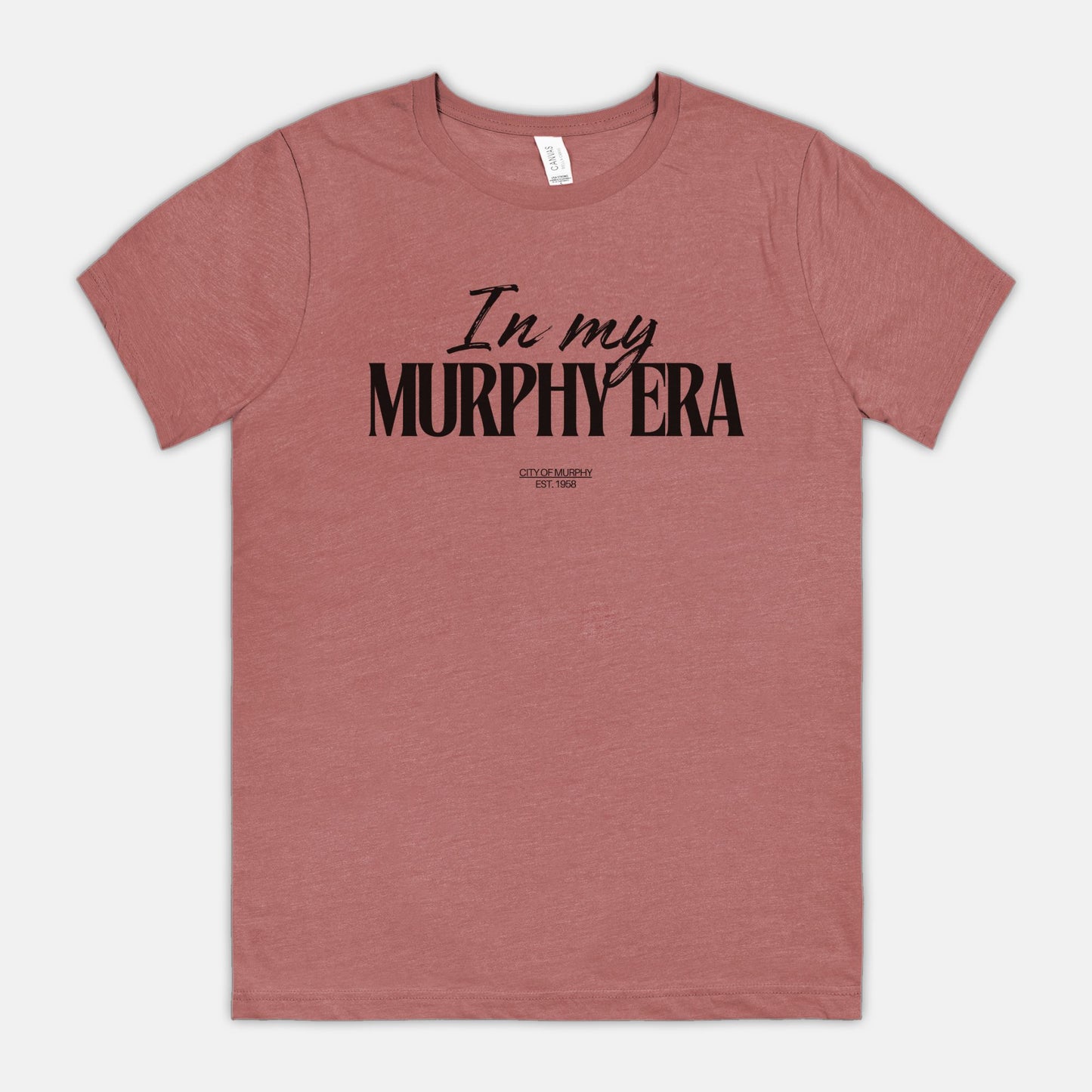 Murphy Eras tee - Bella Canvas Unisex Tee 3001CVC