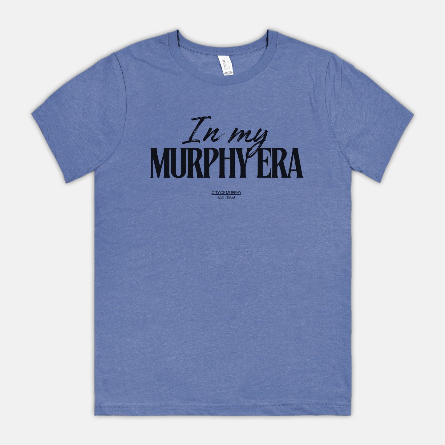 Murphy Eras tee - Bella Canvas Unisex Tee 3001CVC