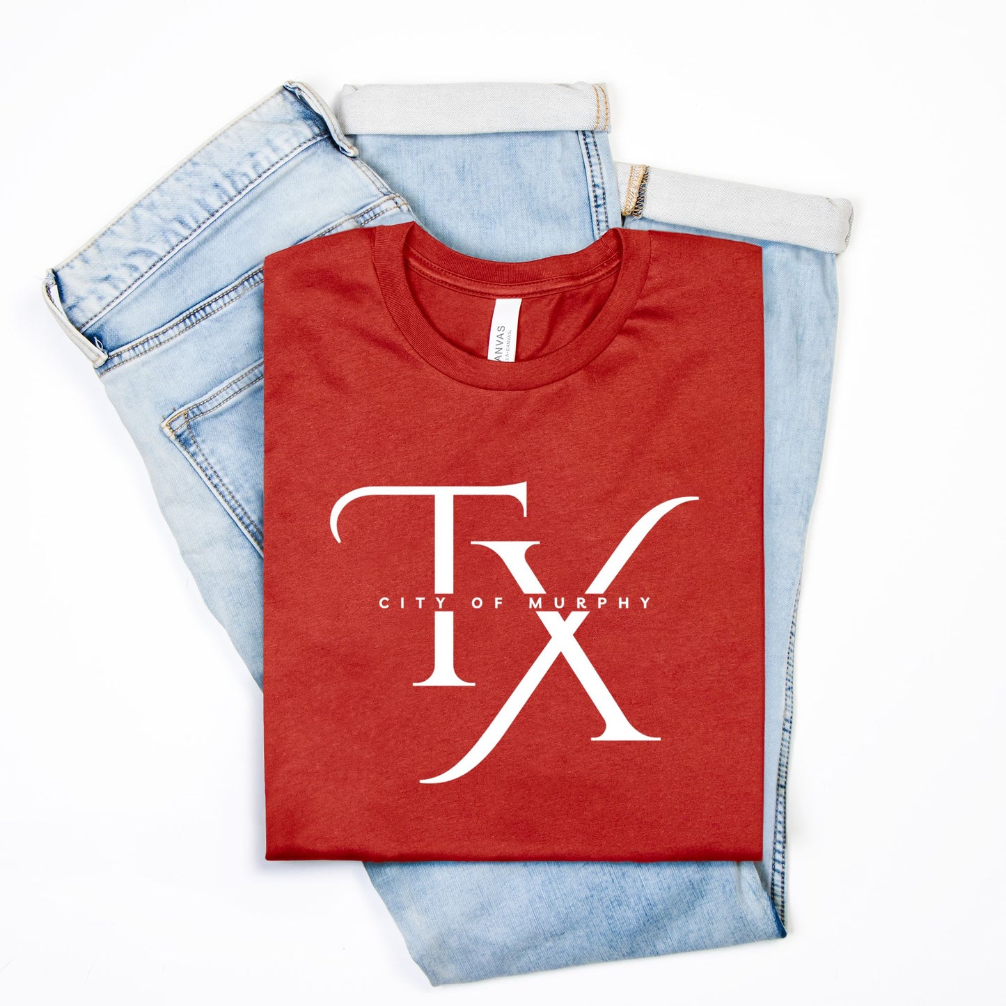 Elegant Texas Tee White Design- Bella Canvas Unisex Tee 3001