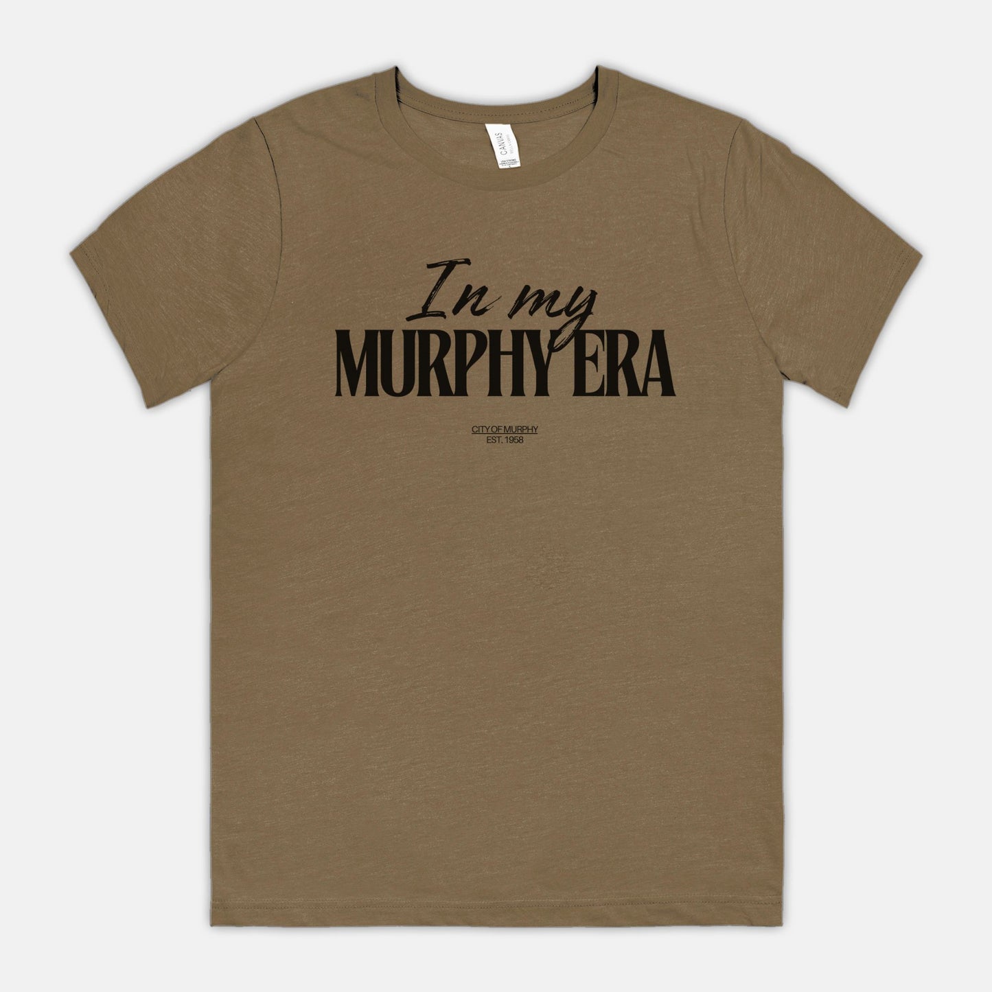 Murphy Eras tee - Bella Canvas Unisex Tee 3001CVC